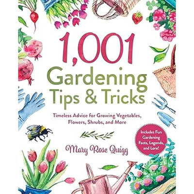 1,001 Gardening Tips & Tricks Book Cover