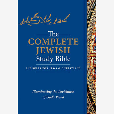 The Complete Jewish Study Bible (Flexisoft, Blue): Illuminating the Jewishness of God's Word front cover