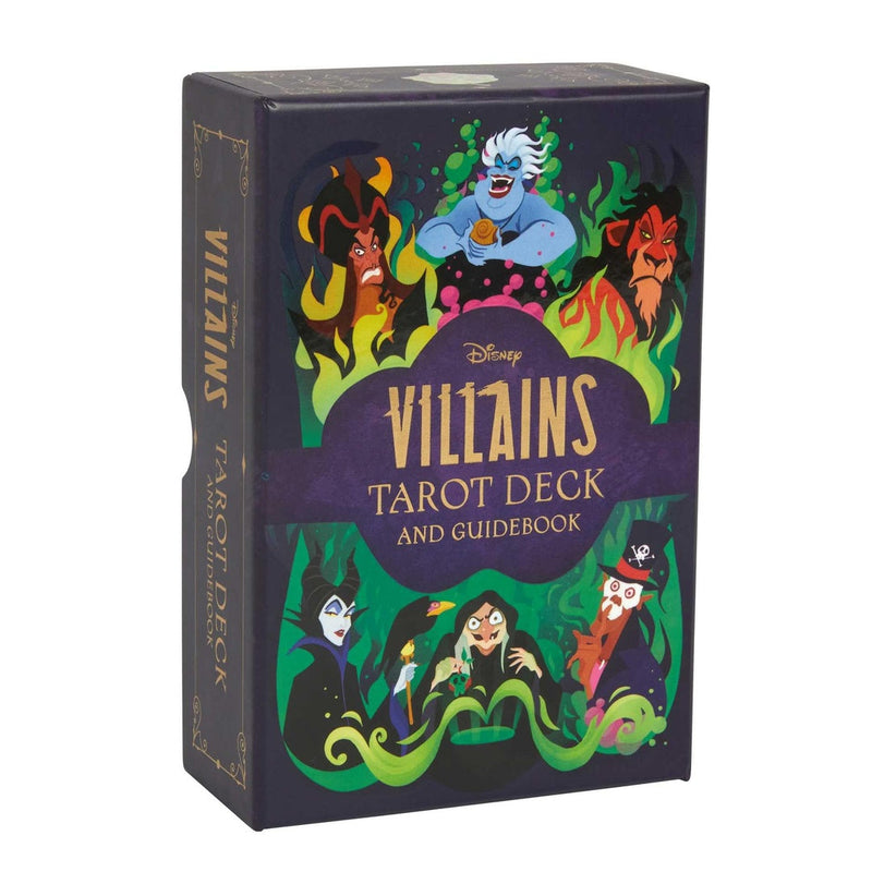 Quick view Disney Villains Tarot Deck and Guidebook | Movie Tarot Deck | Pop Culture Tarot No reviews $33.94