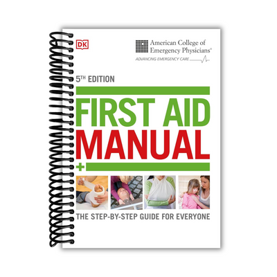 front cover of ACEP First Aid Manual 5th Edition