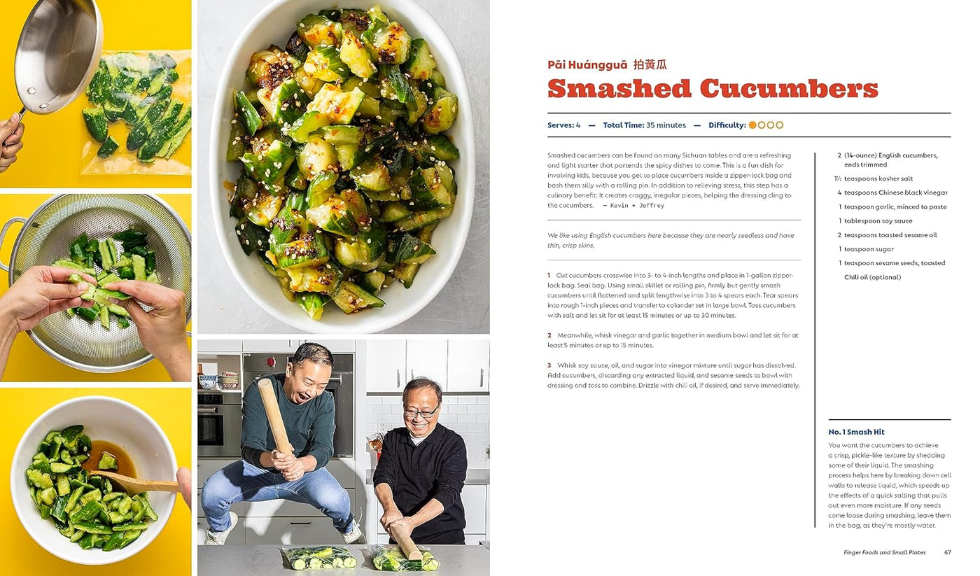 Smashed Cucumbers