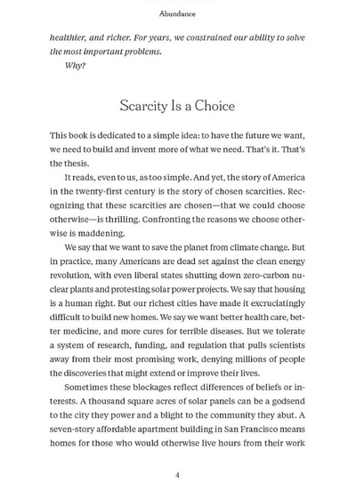 Page 4: Scarcity Is a Choice