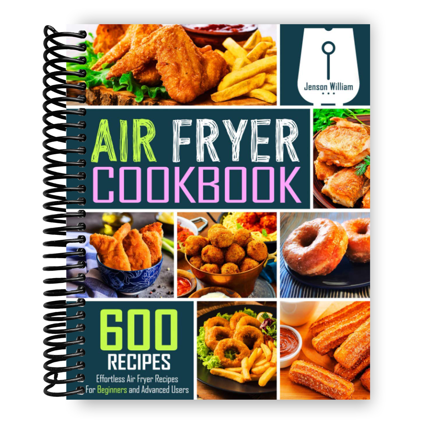 Front cover of Air Fryer Cookbook