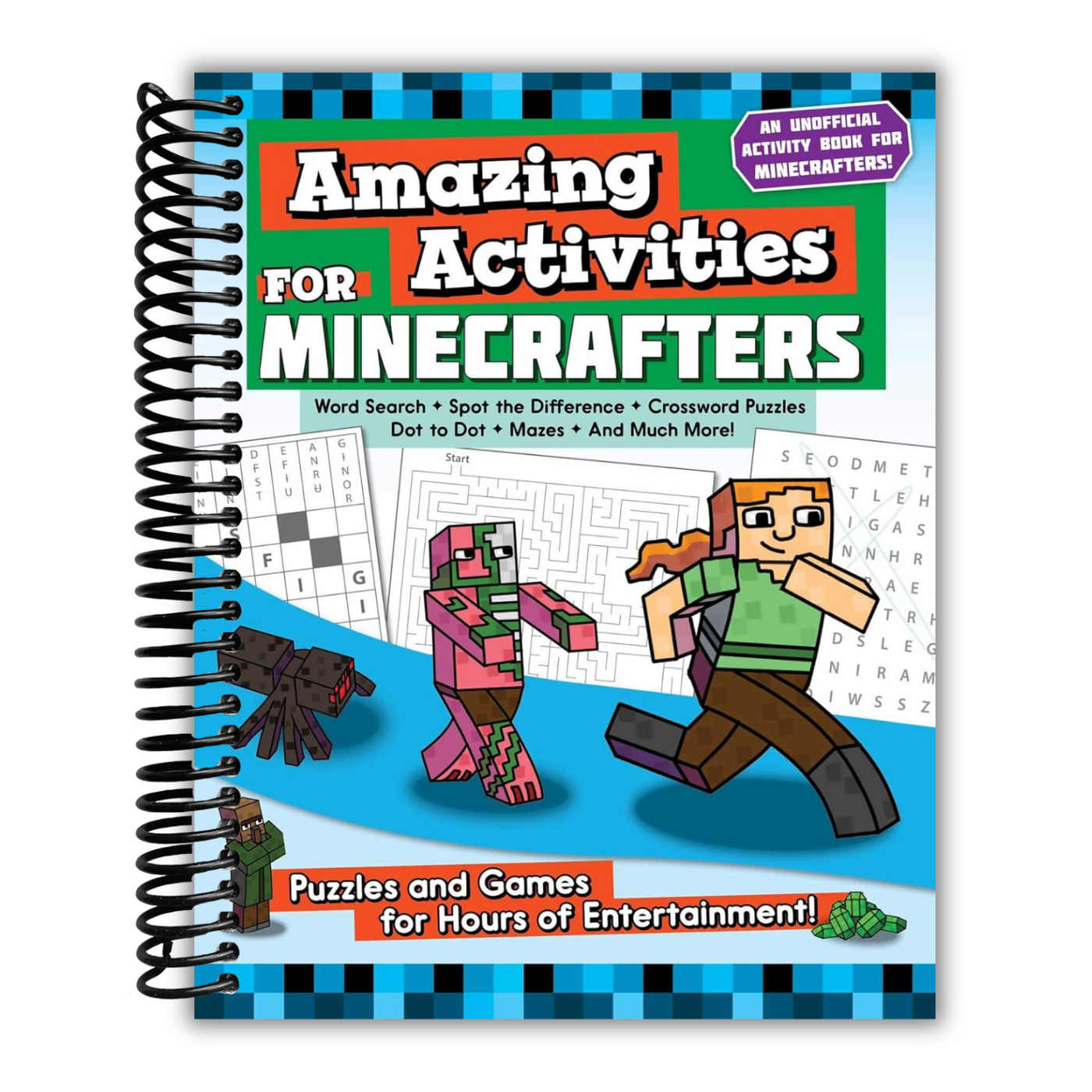 front cover of Amazing Activities for Minecrafters