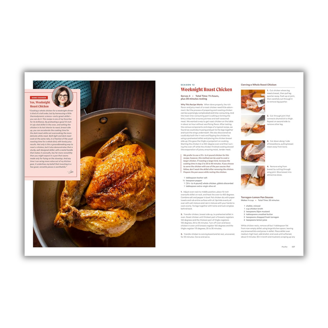 【KITCHEN DIARY】（T-25） America's Test Kitchen 25th Anniversary Cookbook (Spiral Bound