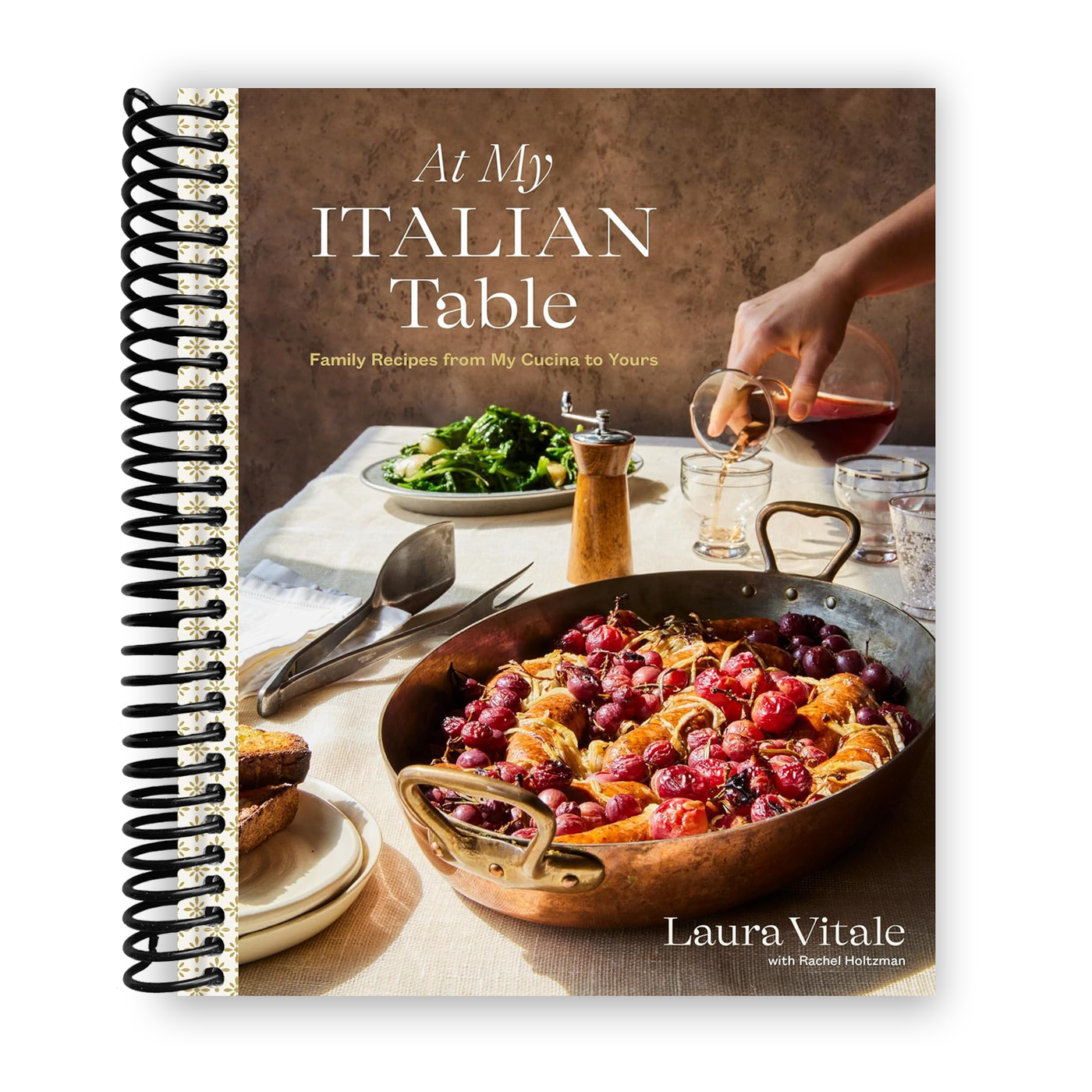 Front Cover of At My Italian Table