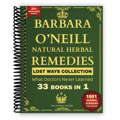 Front Cover of Barbara O’Neill Natural Herbal Remedies LOST WAYS COLLECTION