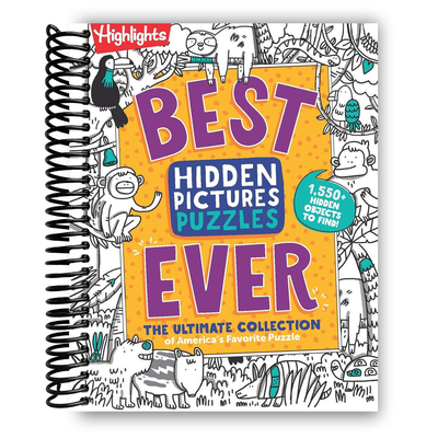 Front Cover of Best Hidden Pictures Puzzles EVER