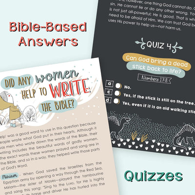 Inside of Bible Questions & Answers for Kids