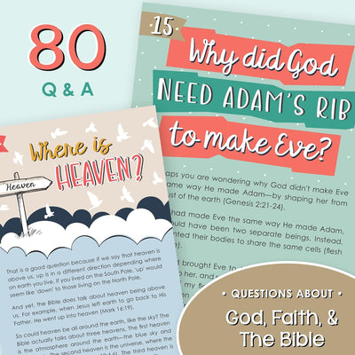 Inside of Bible Questions & Answers for Kids