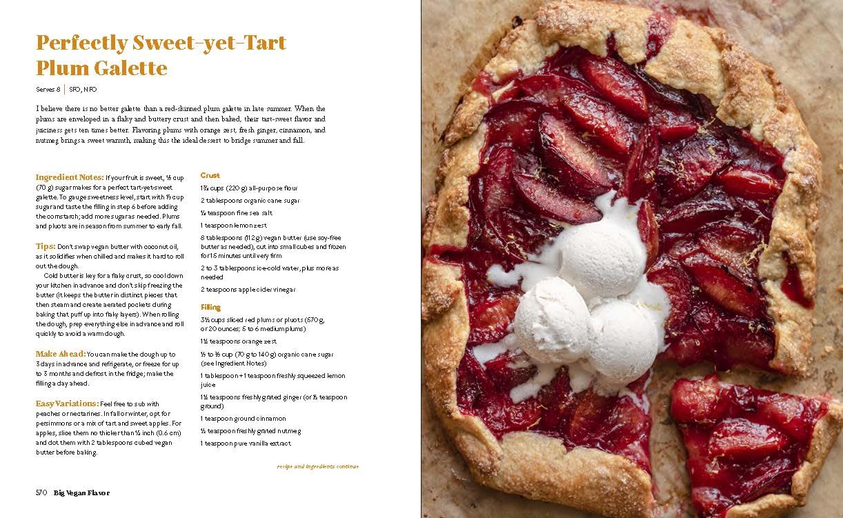 Perfectly Sweet-yet-Tart Plum Galette