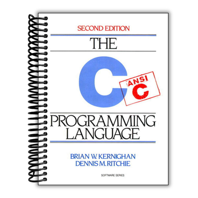 Front cover of the C Programming Language, 2nd Edition