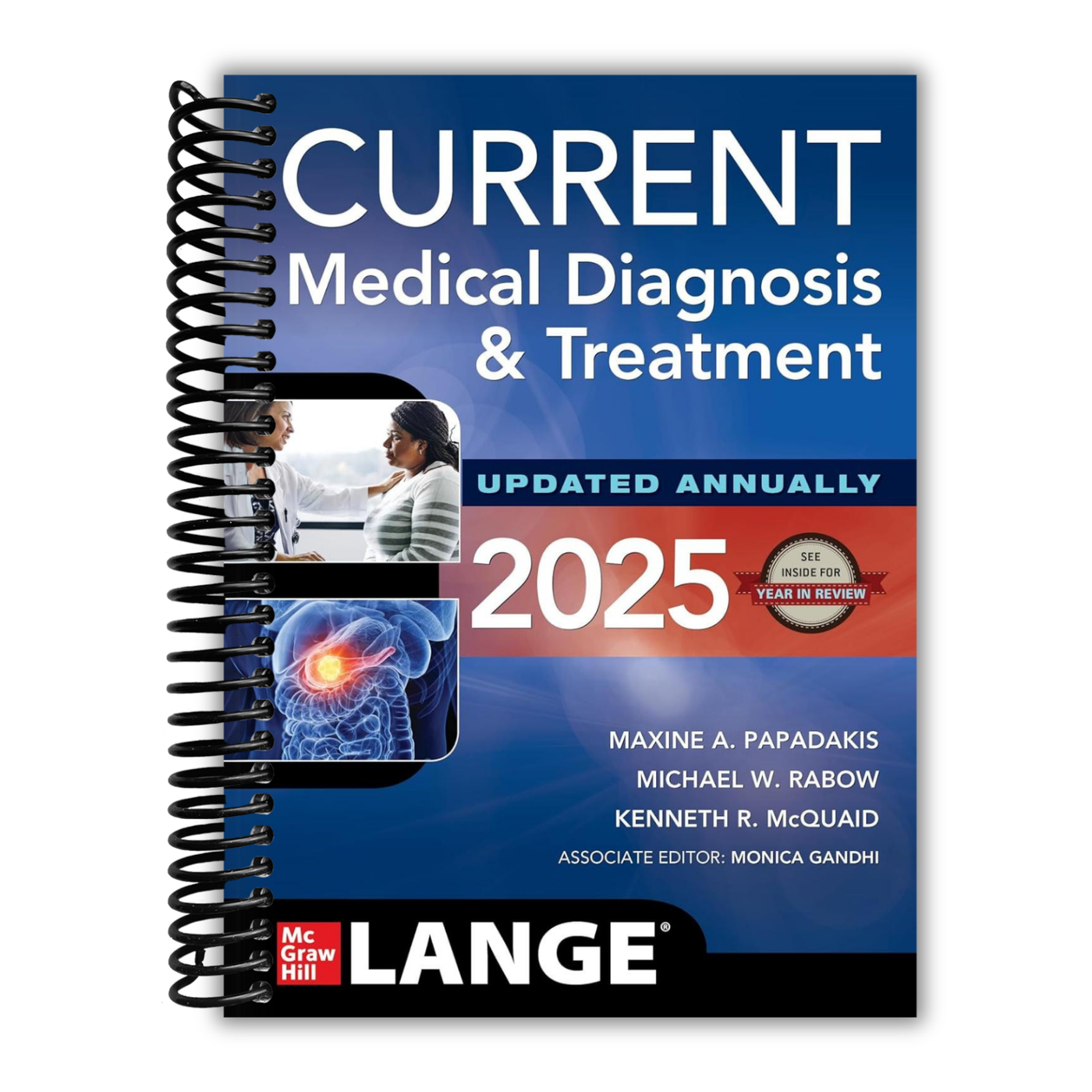 Front cover of CURRENT Medical Diagnosis and Treatment 2025