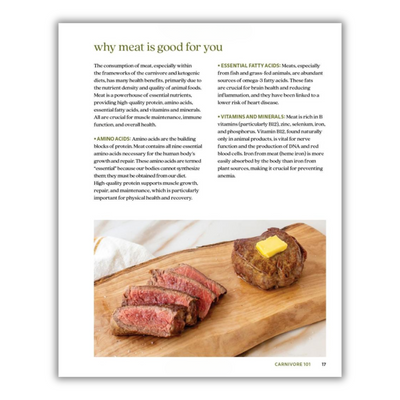 Page 17: Why Meat is Good for You