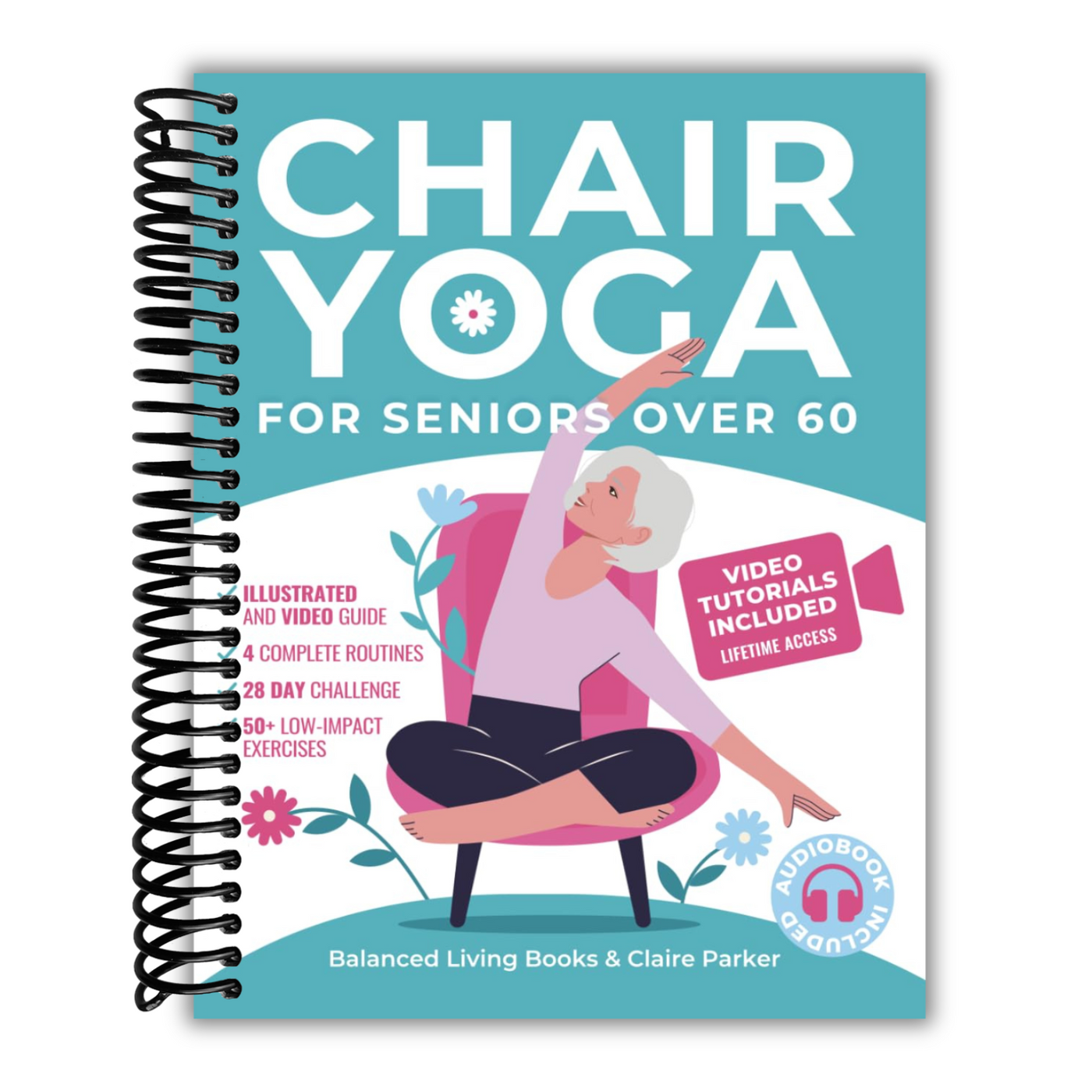 Front cover of Chair Yoga for Seniors Over 60