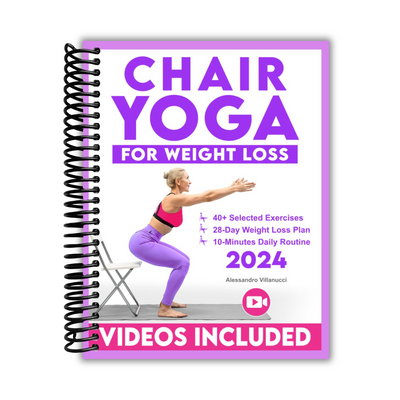 front cover of Chair Yoga for Weight Loss