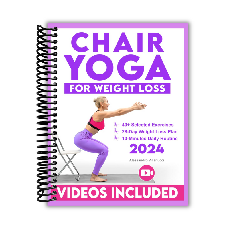 Quick view Chair Yoga for Weight Loss: 28-Day Challenge to Lose Belly Fat Sitting Down with Low-Impact Exercises in Just