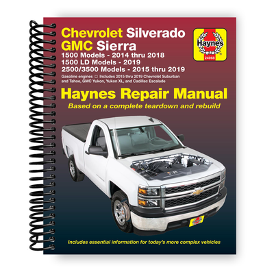 Front Cover of Chevrolet Silverado and GMC Sierra 1500 Models