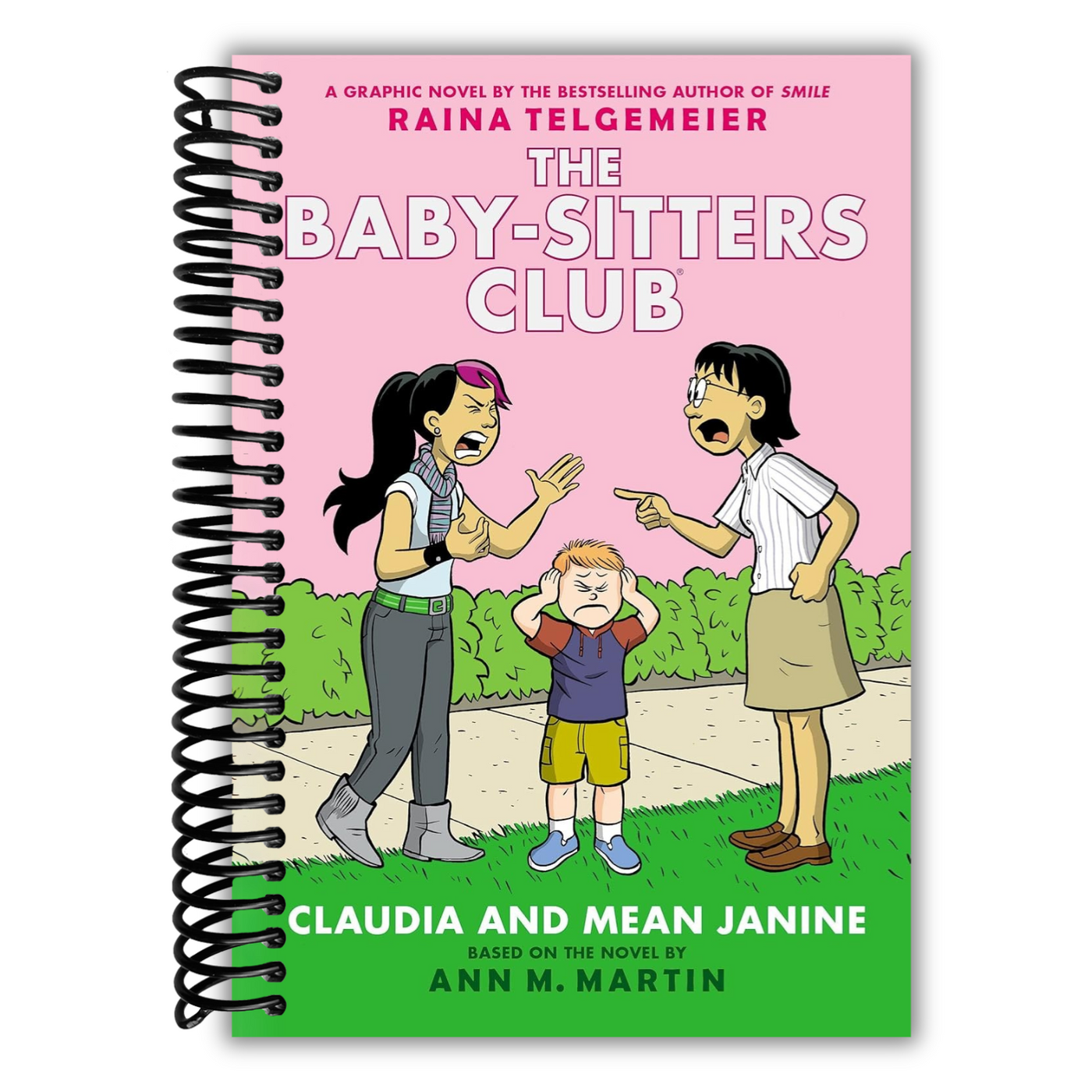 Front cover of Claudia and Mean Janine: A Graphic Novel (The Baby-Sitters Club #4) (The Baby-Sitters Club Graphix)