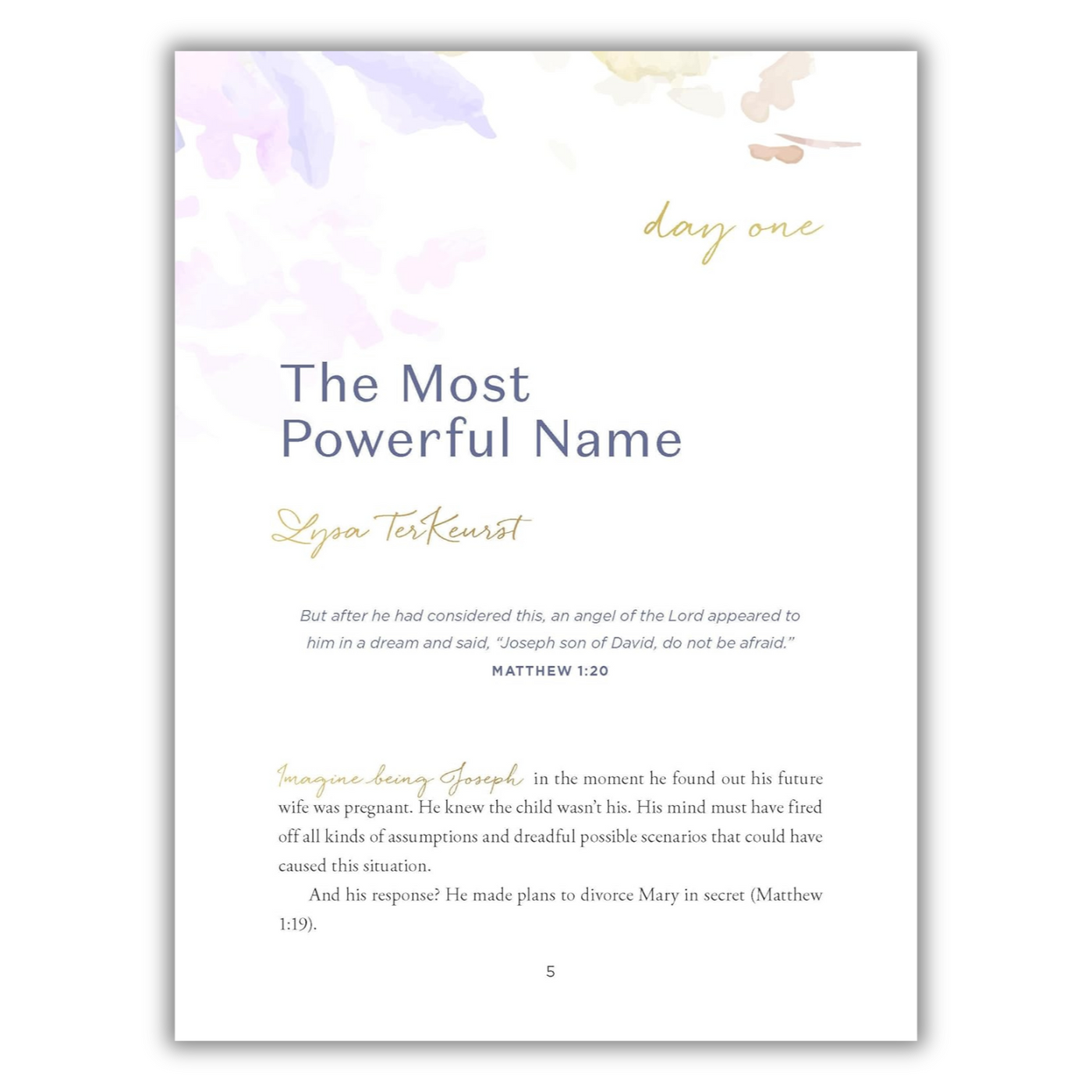 Page 5: The Most Powerful Name