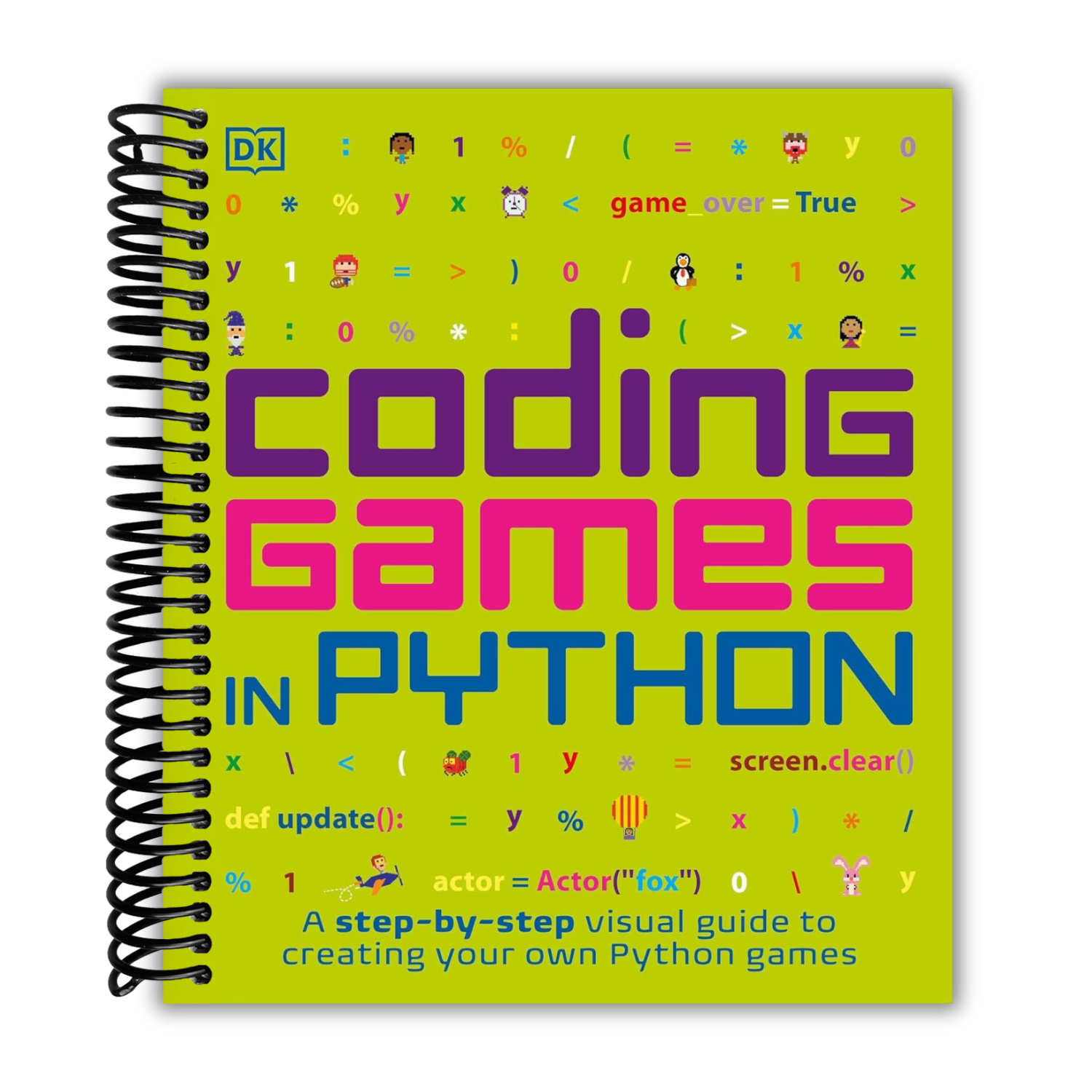 Coding Games in Python (Spiral Bound) – Lay it Flat Publishing Group
