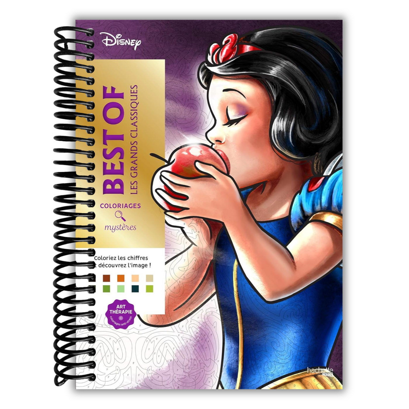 front cover of Coloriages mystères Disney - Les Grands classiques