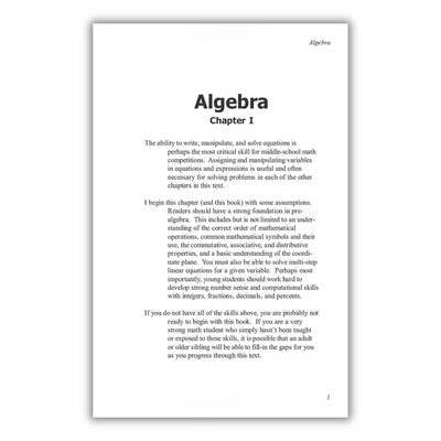 Chapter 1: Algebra