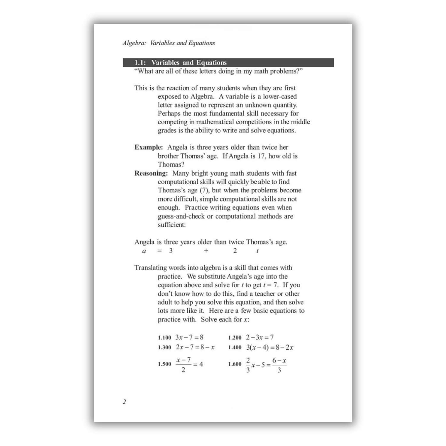 Daily Math Vs Competition Math Competition Math for Middle School (Spiral Bound) – Lay it Flat ...