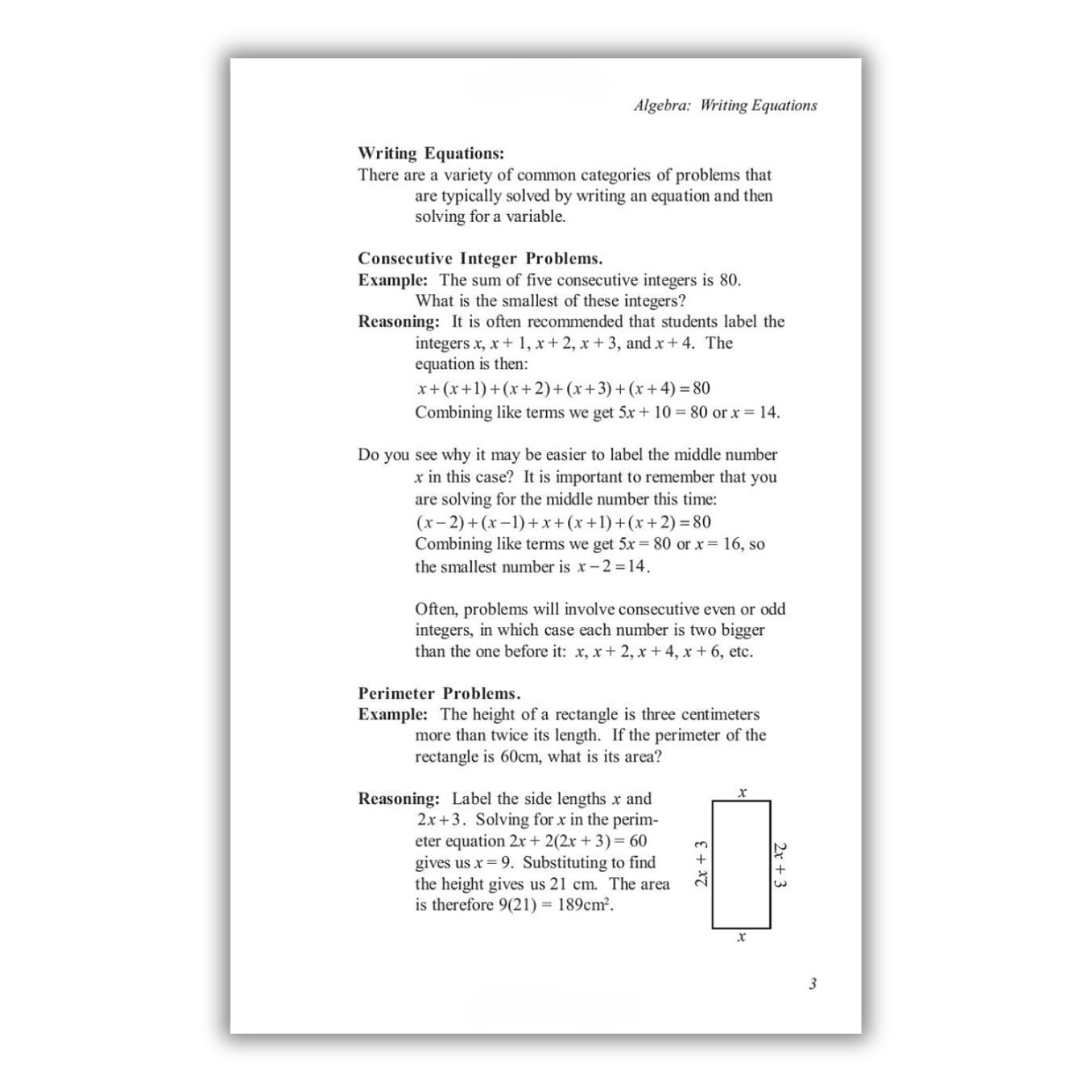 Competition Math Proof Format Competition Math for Middle School (Spiral Bound) – Lay it Flat ...