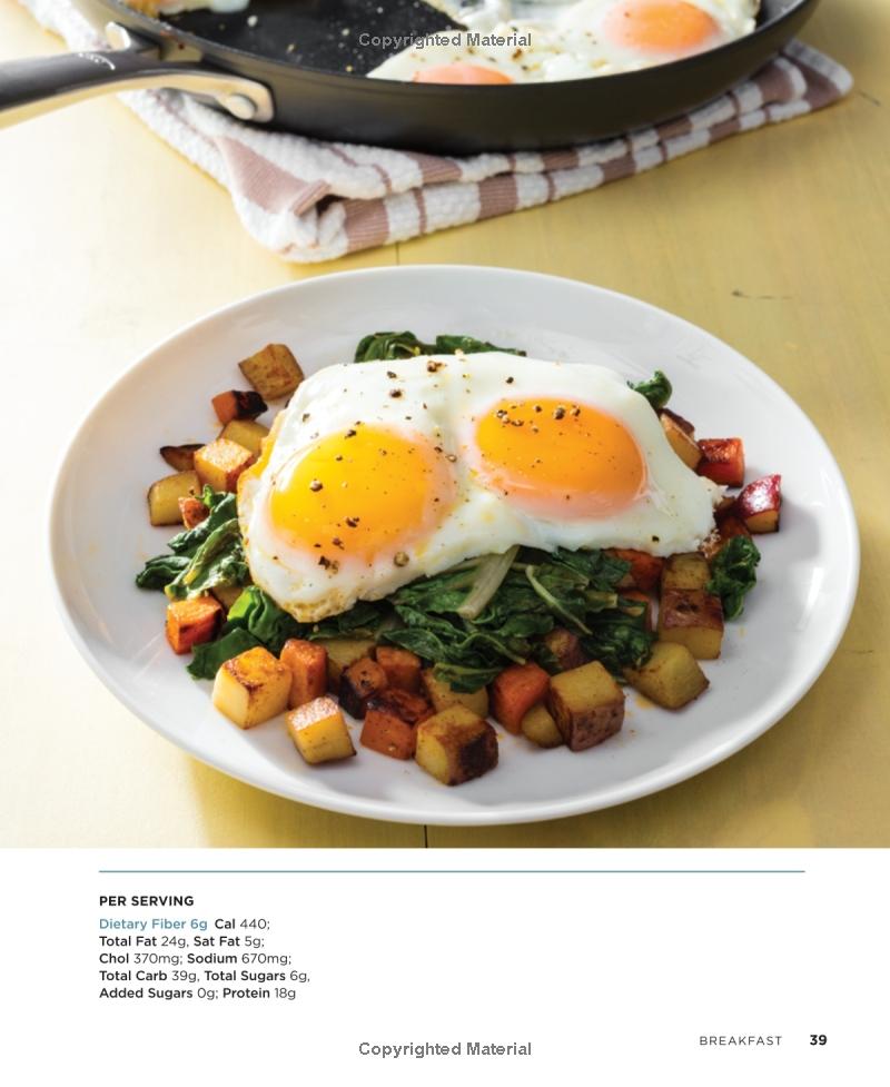Eggs with Swish Chard and Sweet Potato Hash (Photo)