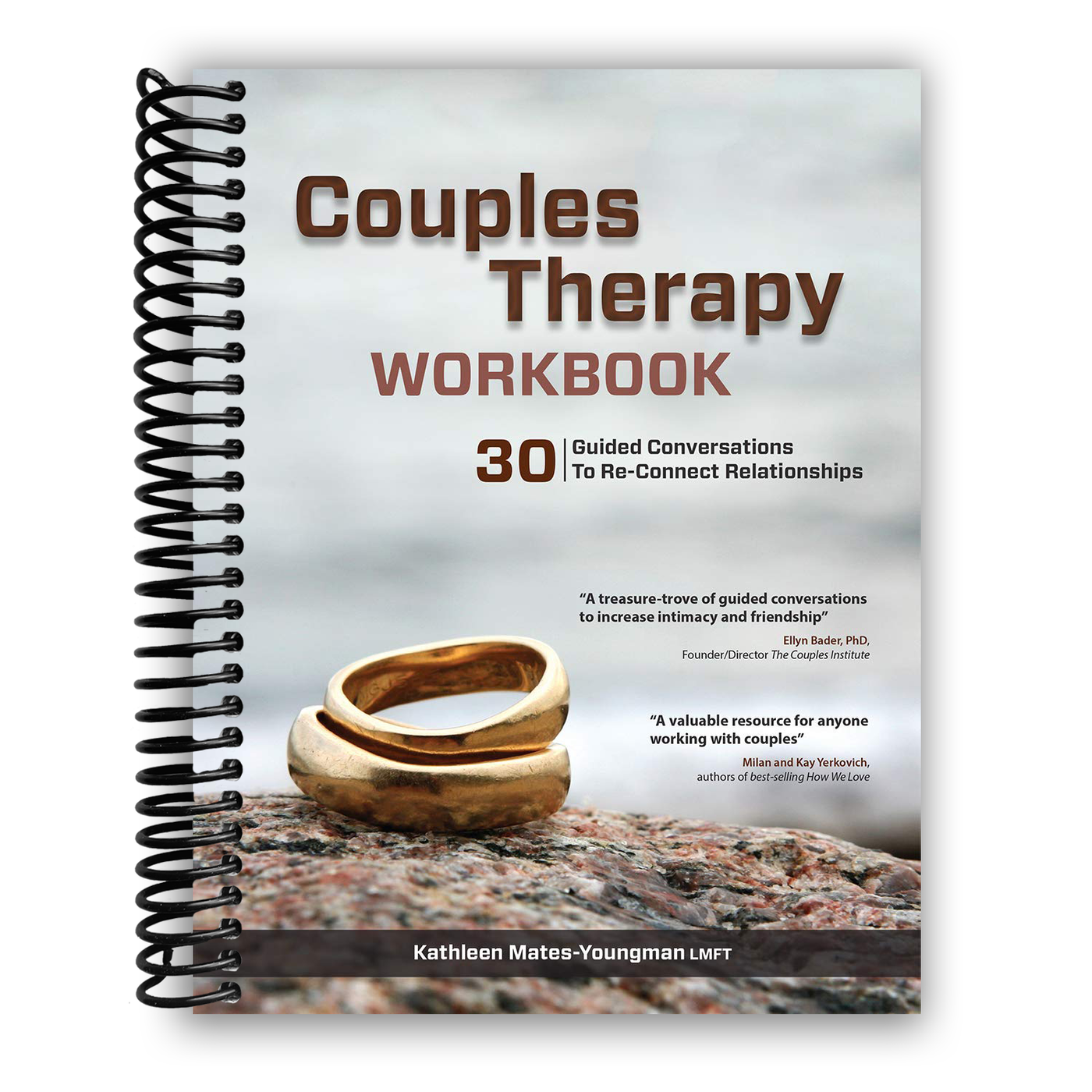 Couples Therapy Workbook: 30 Guided Conversations to Re-Connect Relationships(Spiral Bound)
