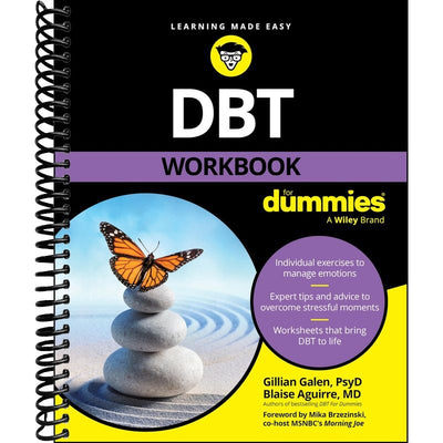 DBT Workbook For Dummies (For Dummies: Learning Made Easy) front cover