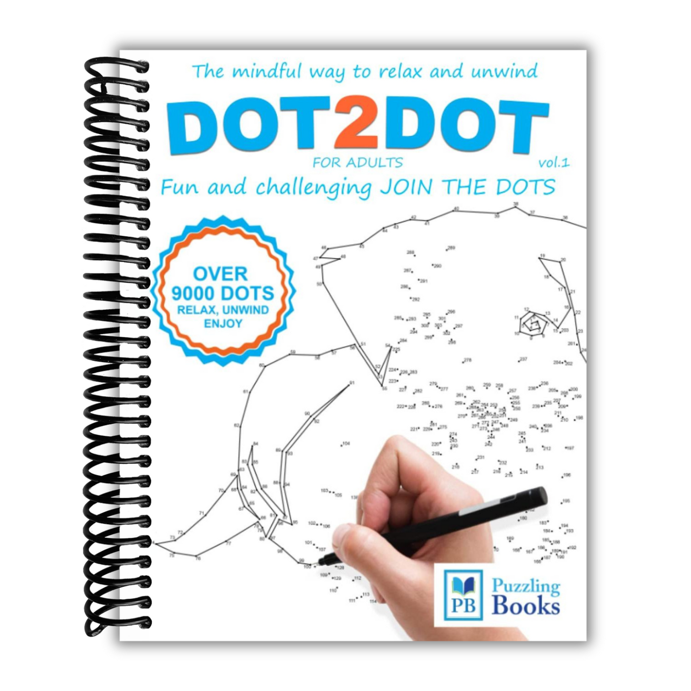 Front Cover of DOT-TO-DOT For Adults