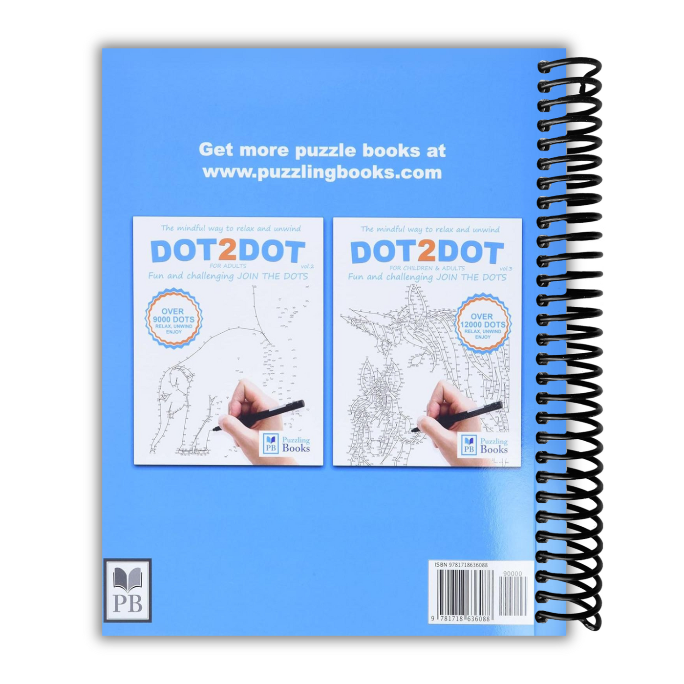 Back Cover of DOT-TO-DOT For Adults