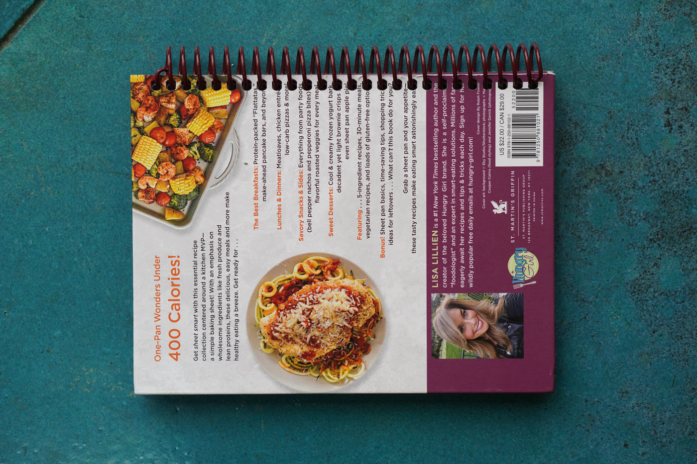 Hungry Girl Sheet Pan Cookbook: One-Pan Wonders Under 400 Calories (Spiral Bound)