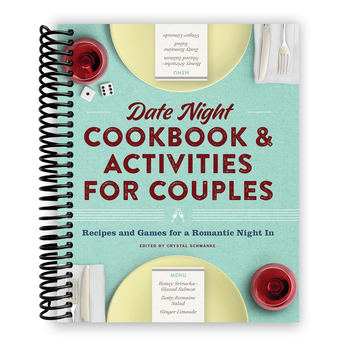 Front Cover of Date Night Cookbook and Activities for Couples