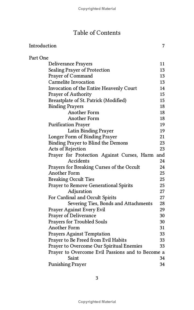 Table of Contents