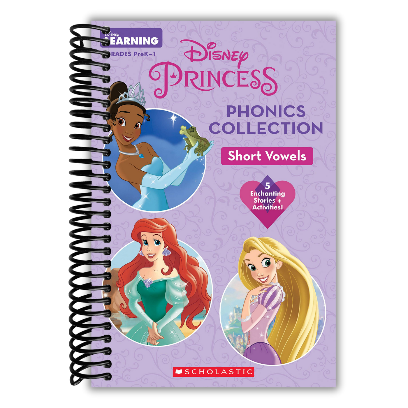 Disney Princess Phonics Collection: Short Vowels (Disney Learning: Bind-up)