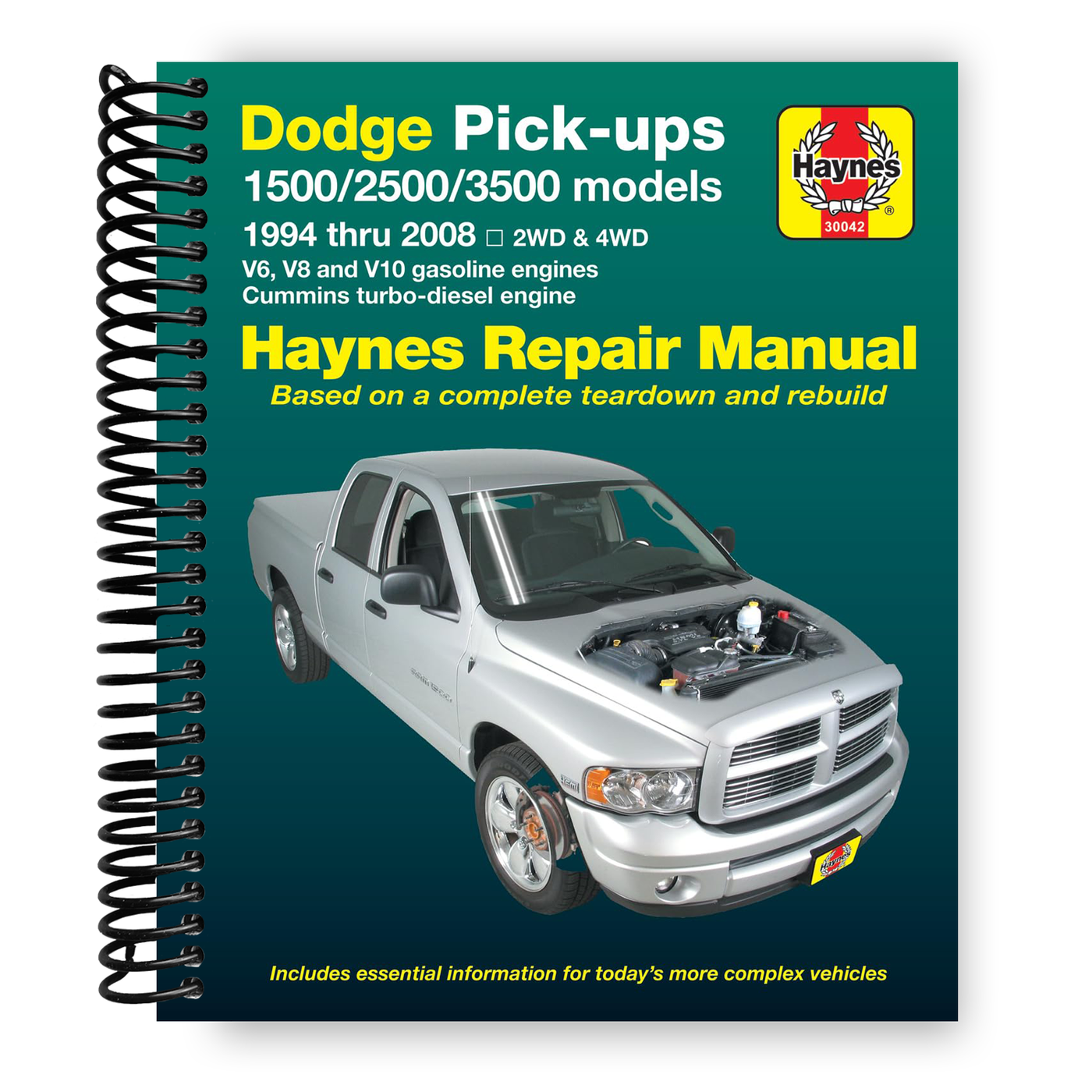 Front Cover of Dodge 1500, 2500 & 3500 Pick-ups 