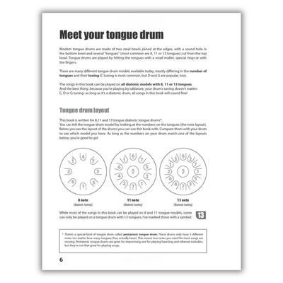 Page 6: Meet your tongue drum