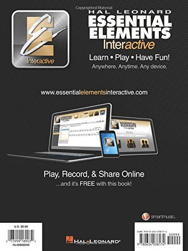 Back cover of Essential Elements for Strings