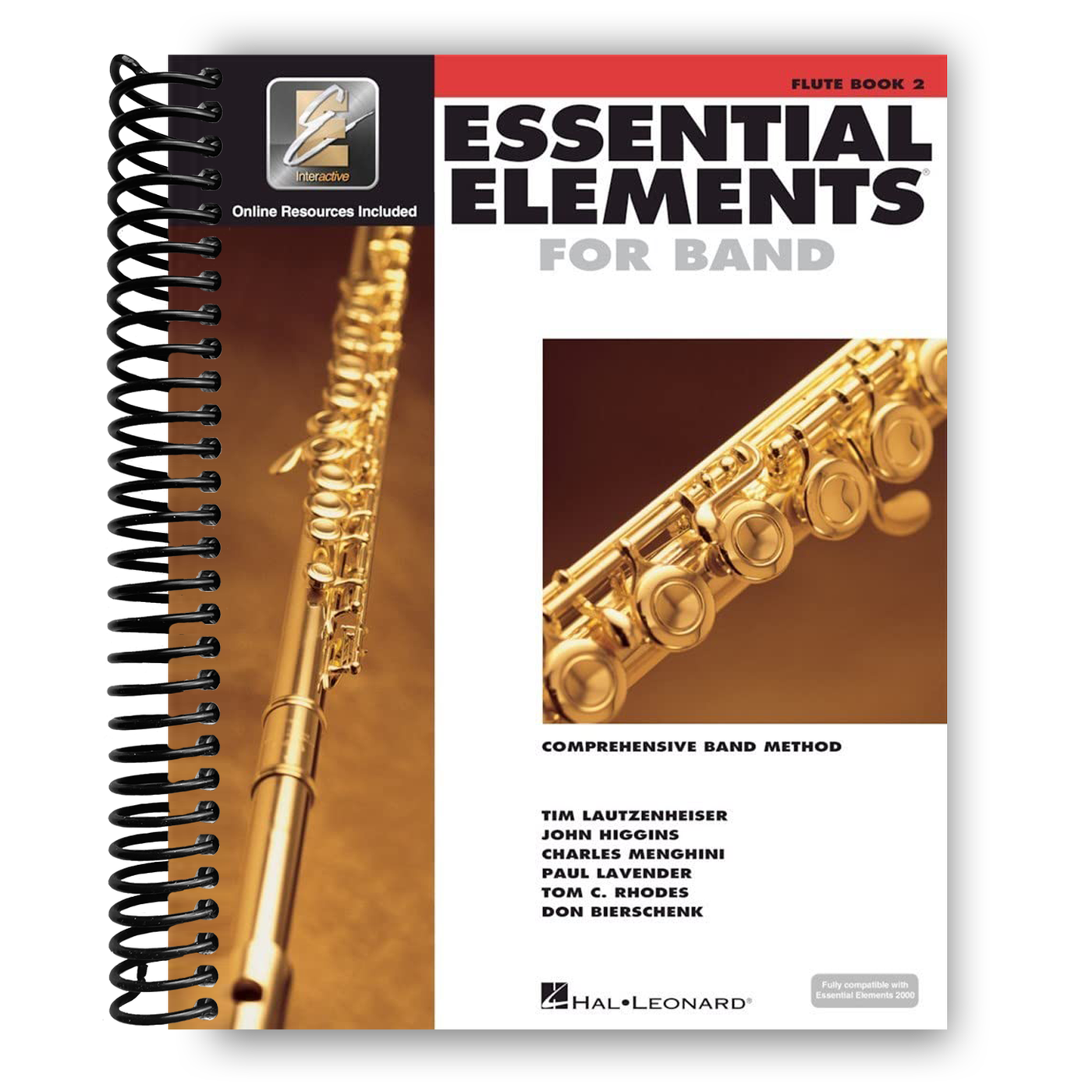 Essential Elements for Band - Book 2 with EEi: Flute (Spiral Bound)