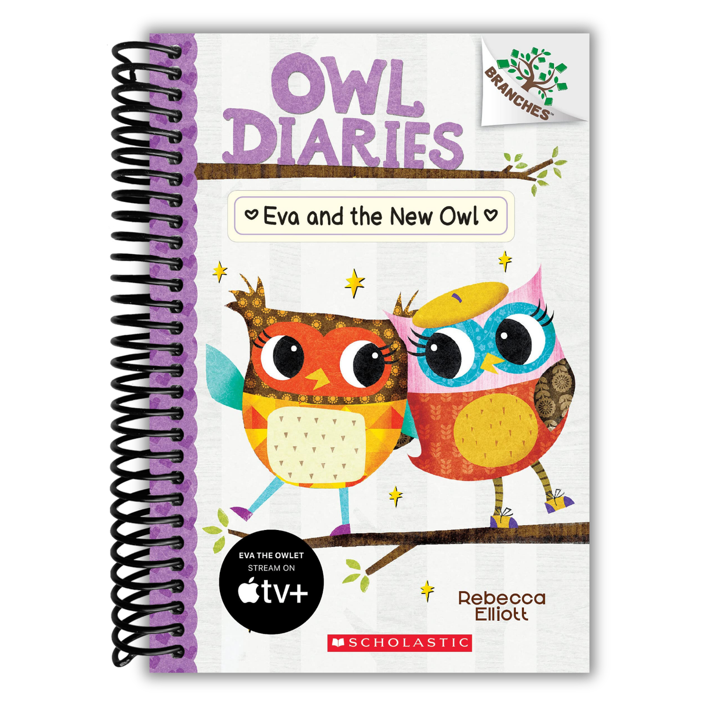 Eva and the New Owl: A Branches Book (Owl Diaries #4)