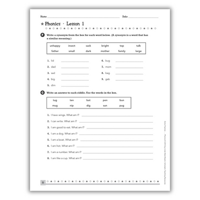 Phonics: Lesson 1