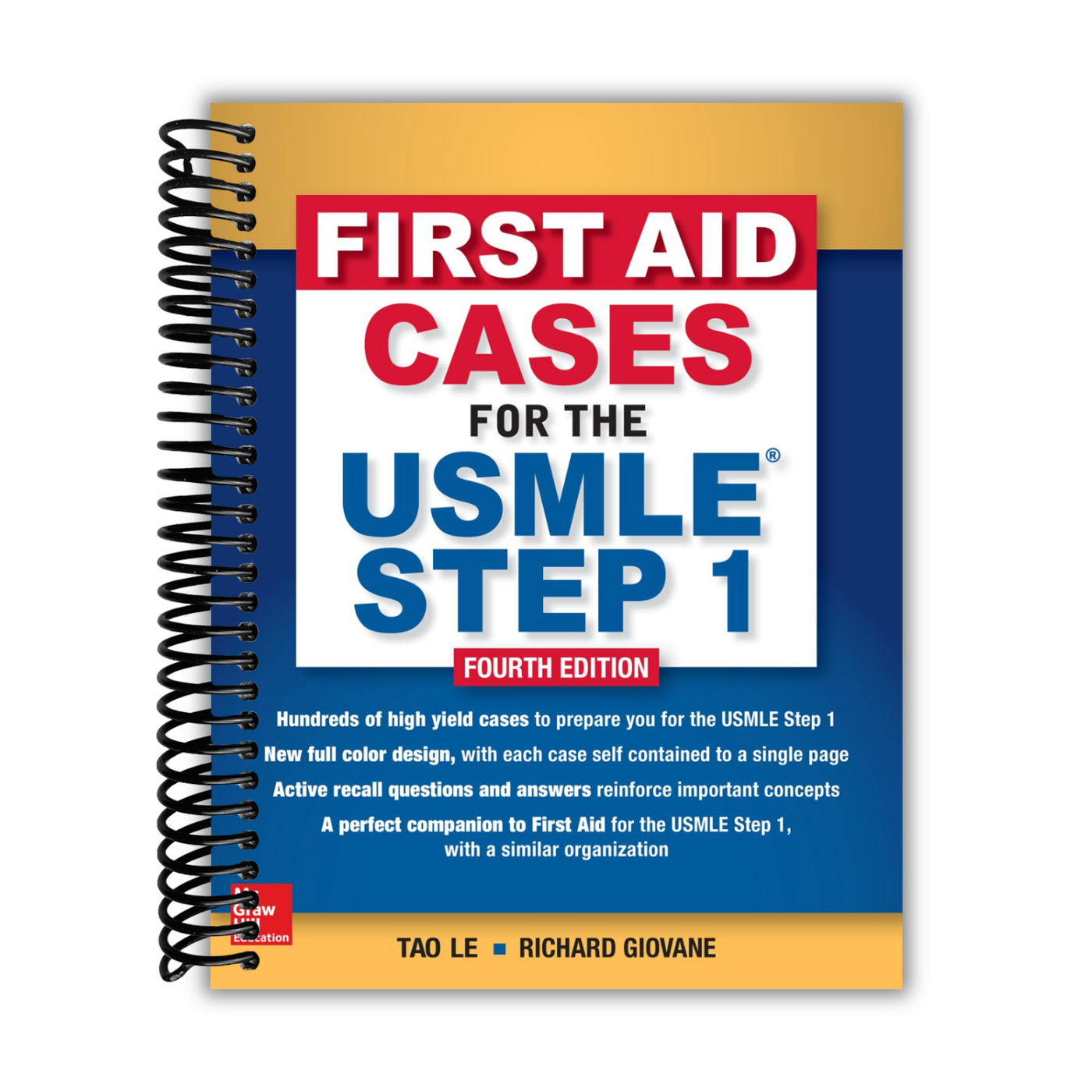 front cover of First Aid Cases for the USMLE Step 1, Fourth Edition