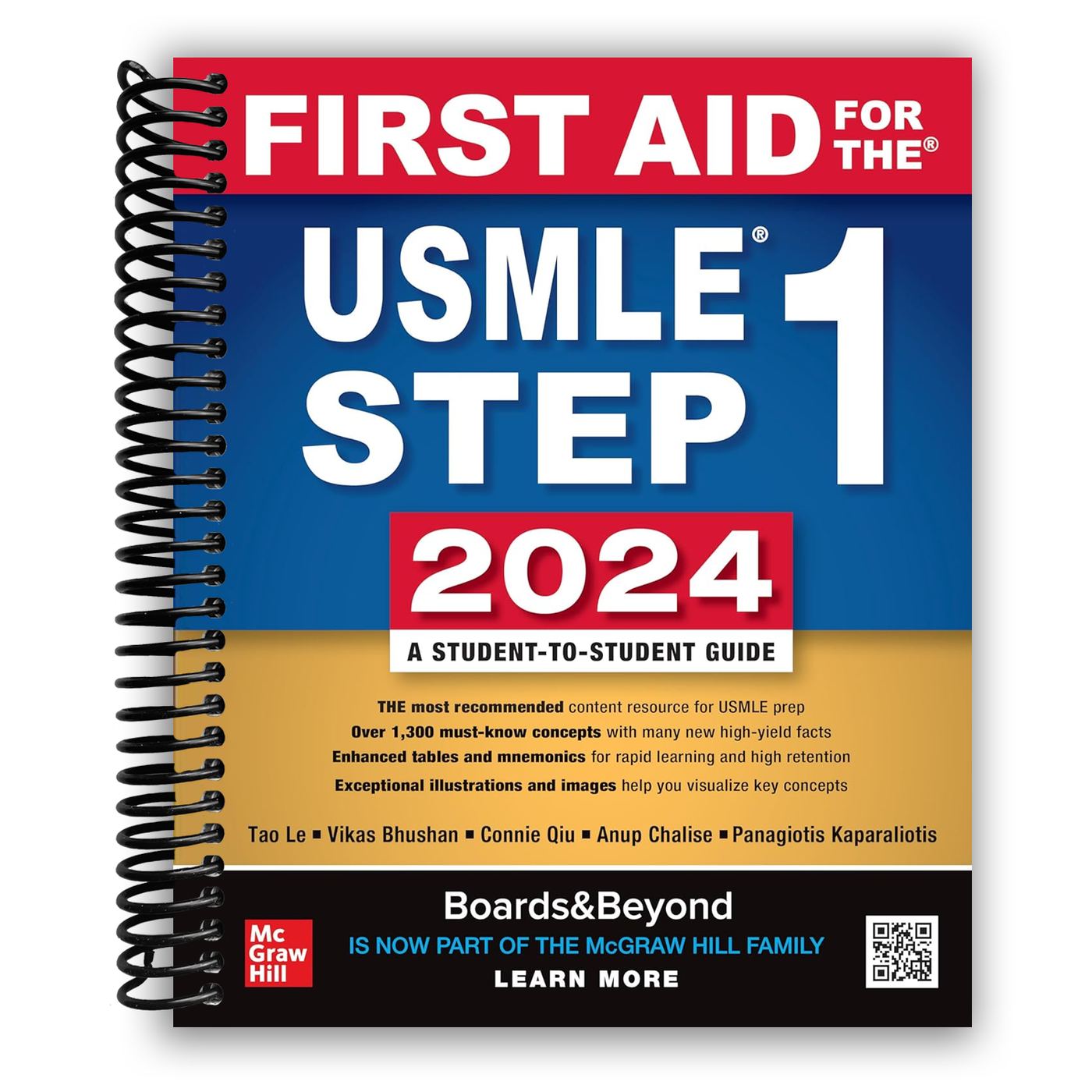 Book cover of First Aid for the USMLE Step 1 - 2024