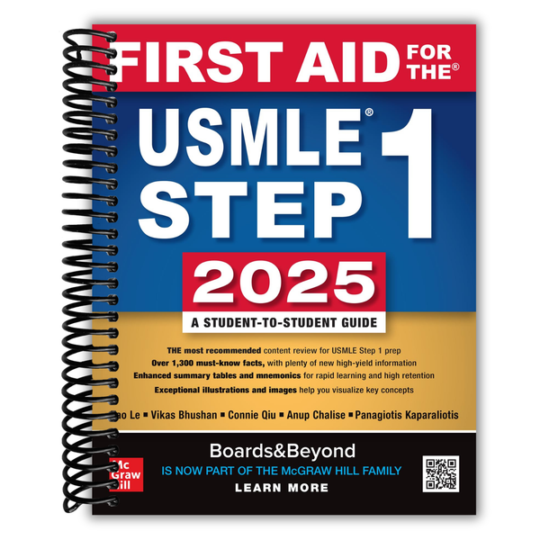 First Aid for the USMLE Step 1 2025 – Lay it Flat Publishing Group First Aid for the USMLE Step 1 2025 – Lay it Flat Publishing Group