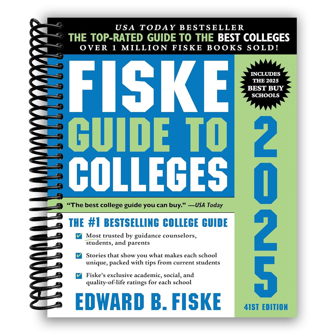 Book cover of Fiske Guide to Colleges 2025