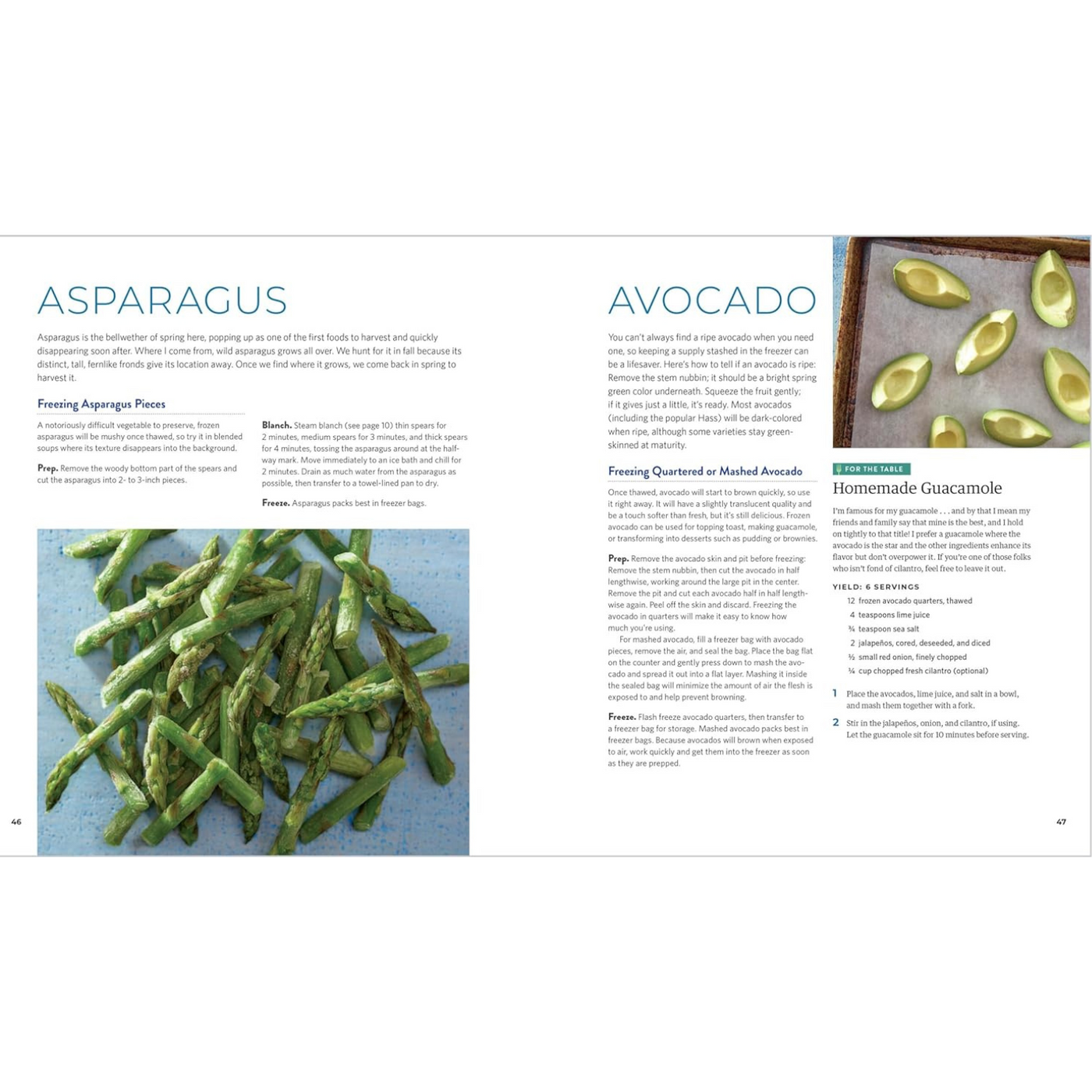 Asparagus & Avocado