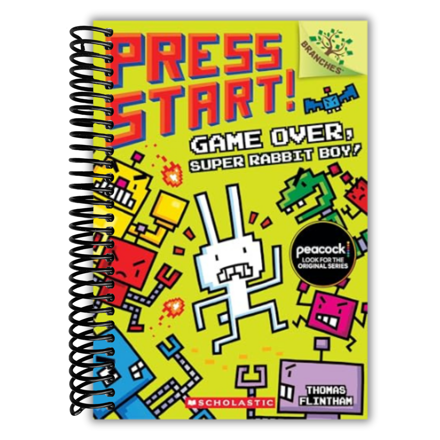 Game Over, Super Rabbit Boy!: A Branches Book (Press Start! #1) (1 ...